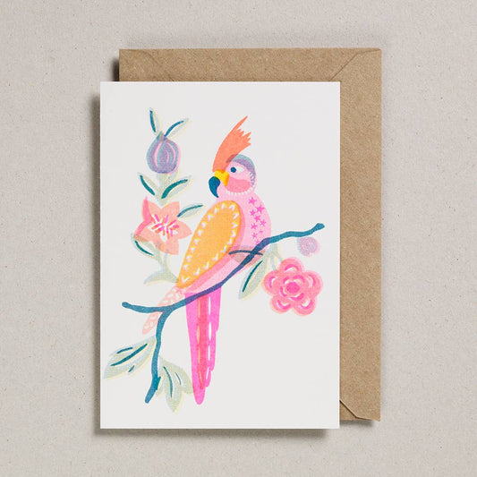 Riso Card - Parrot