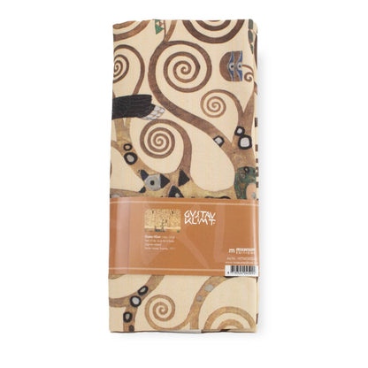 Klimt tree tea towel