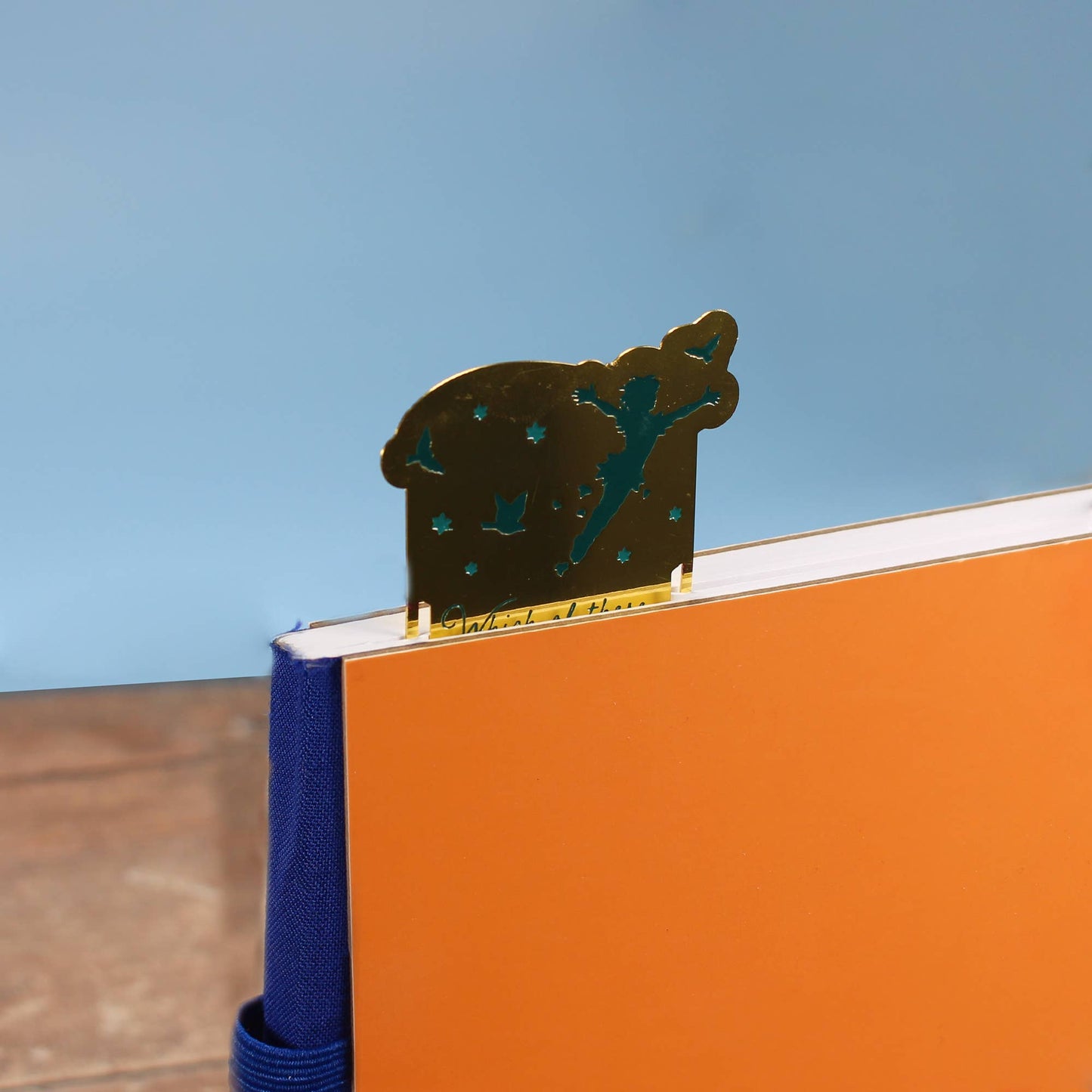 Metalen boekenlegger - GOSH (Neverland)