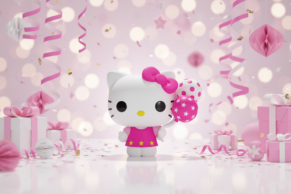 Pop! Hello Kitty met ballonnen
