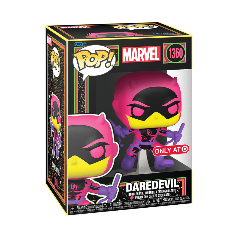 Pop! Daredevil (Klassiek) (Zwart licht)
