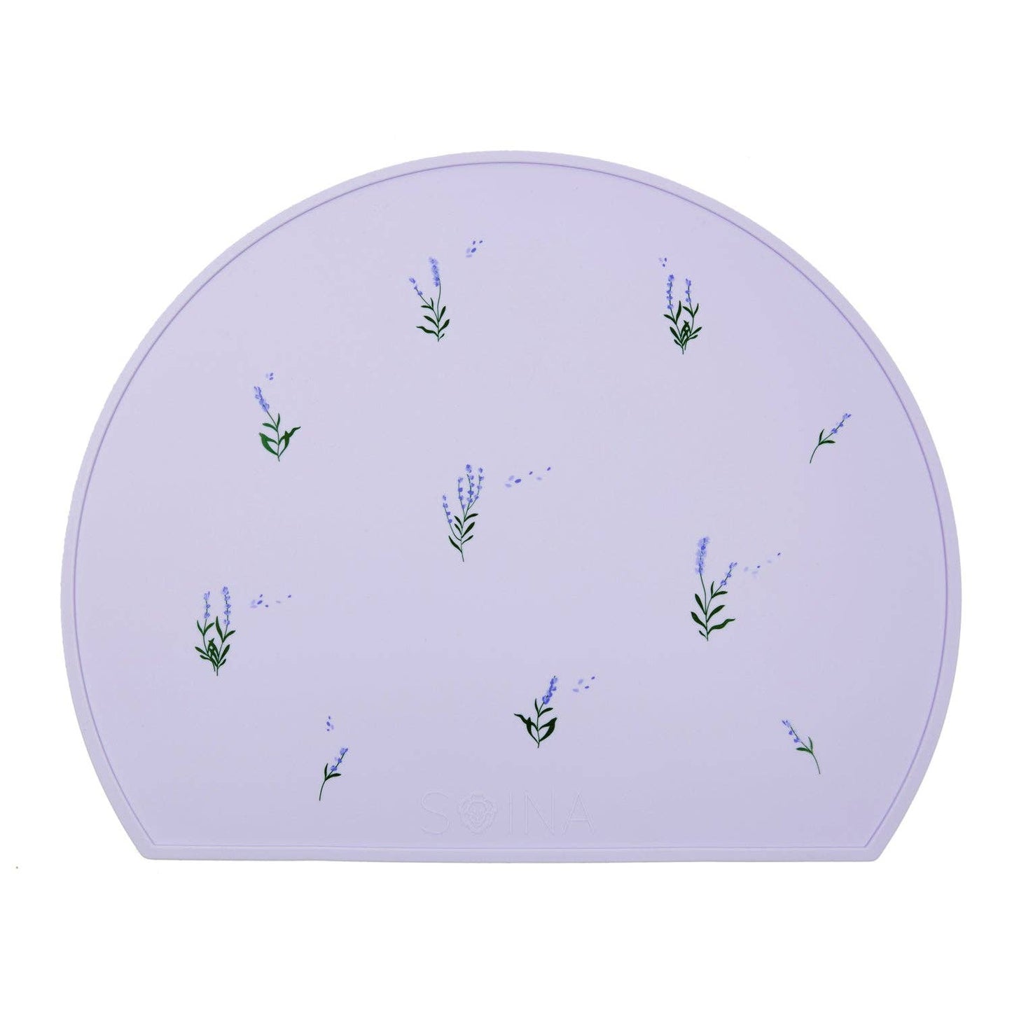 Lavendelkleurige siliconen placemat - Paars