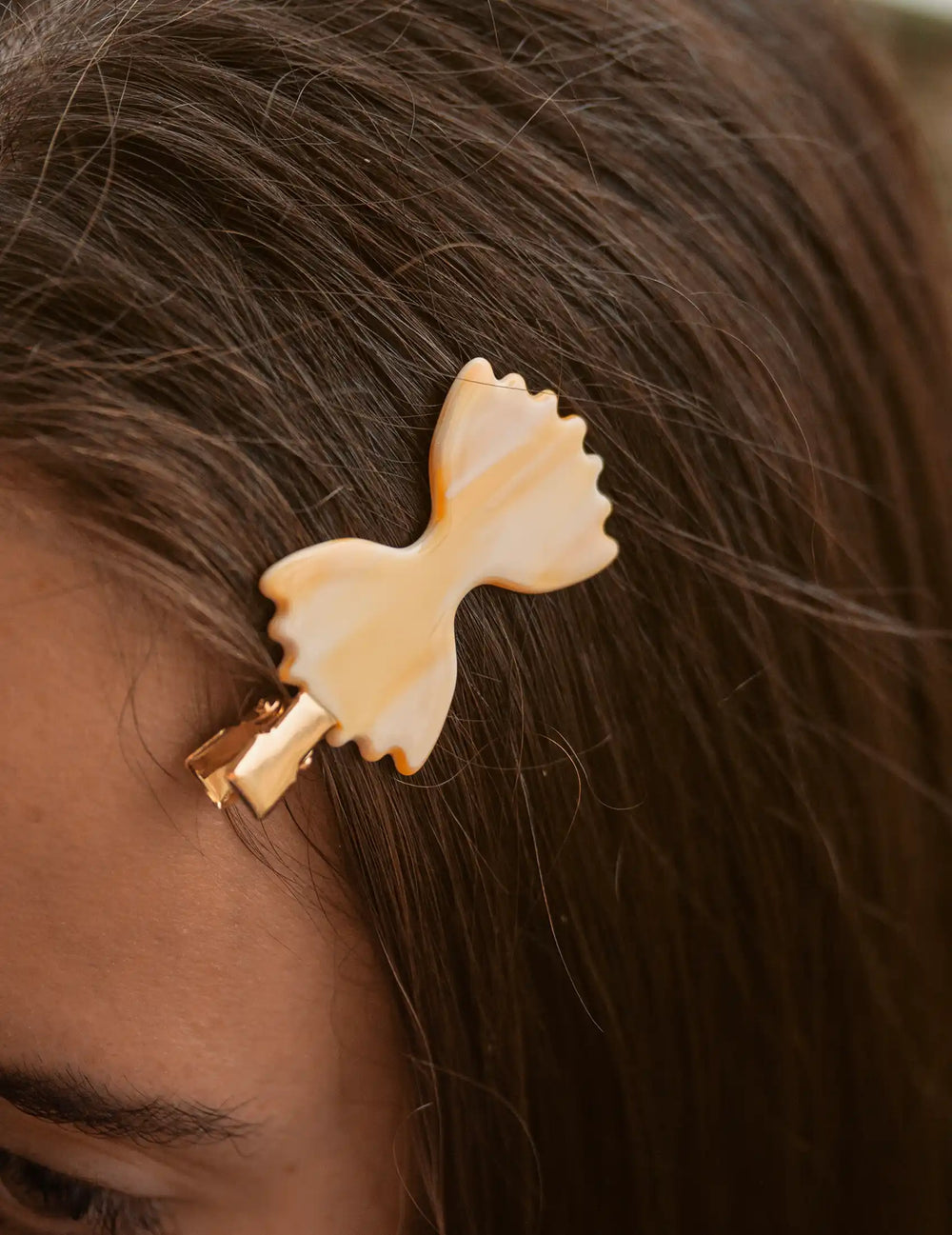 Pinces à Cheveux Pâte - Farfalle