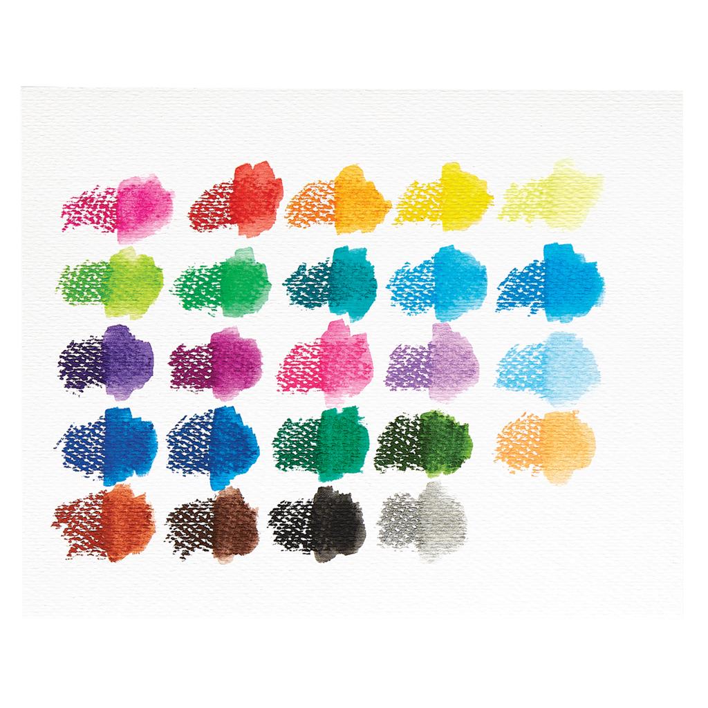 Set de Stylos Gel - 24 Crayons et 1 Pinceau