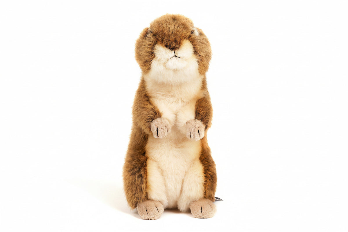 Standing gopher plush toy