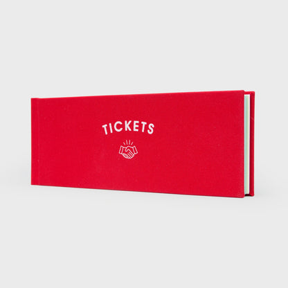 Carnet de billets vierges