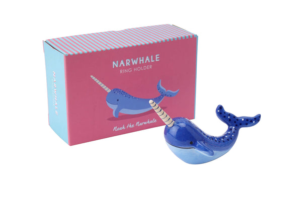 Noah the Narwhal Ring Holder