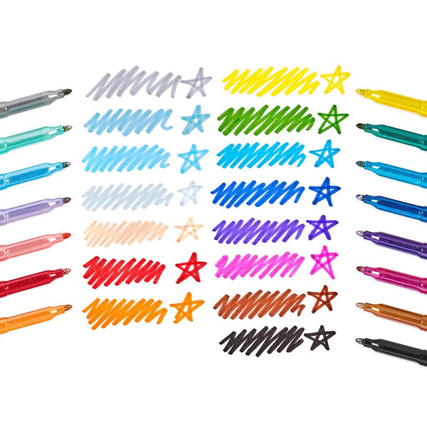 Set of 15 Glitter Markers