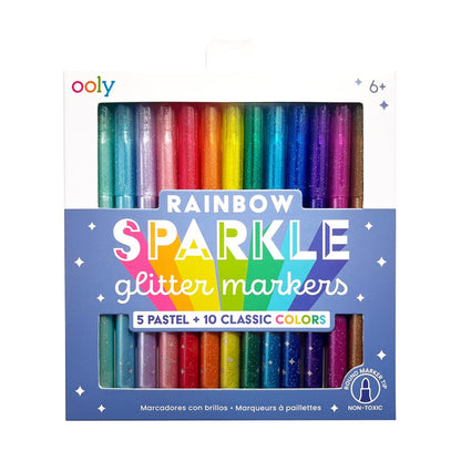 Set of 15 Glitter Markers