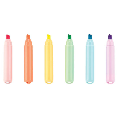 Set of 6 Mini Scented Highlighters
