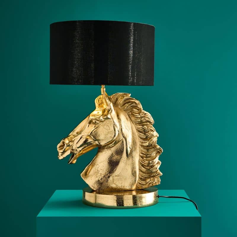 Gouden Paard Tafellamp
