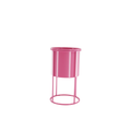 Plant stand - Metal - Pink - 11x11x19cm