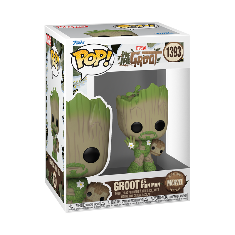 Groot as Iron Man