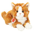 Peluche Chat Roux Allongé