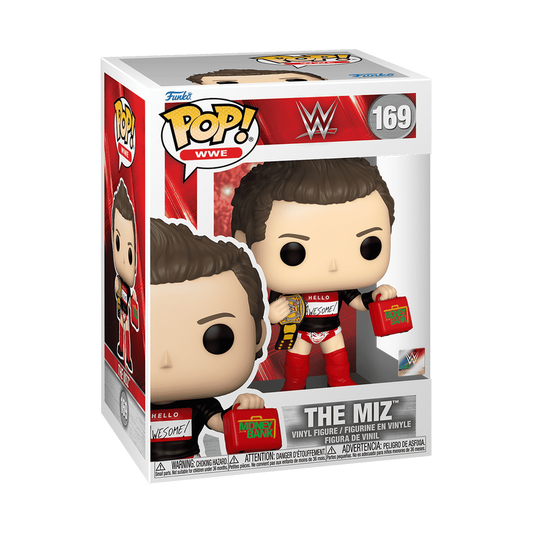 Pop! The Miz with Suitcase of Tickets 