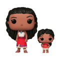 Pop! & Buddy Vaiana avec Petite Sœur Simea