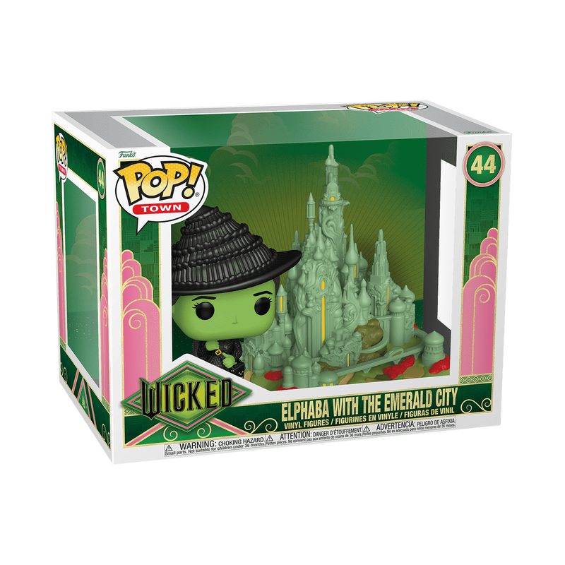 Pop! Town Elphaba with the Emerald City