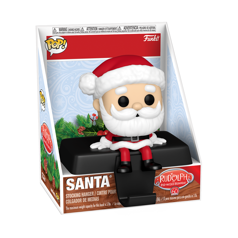 Pop! Stocking Hanger Santa 