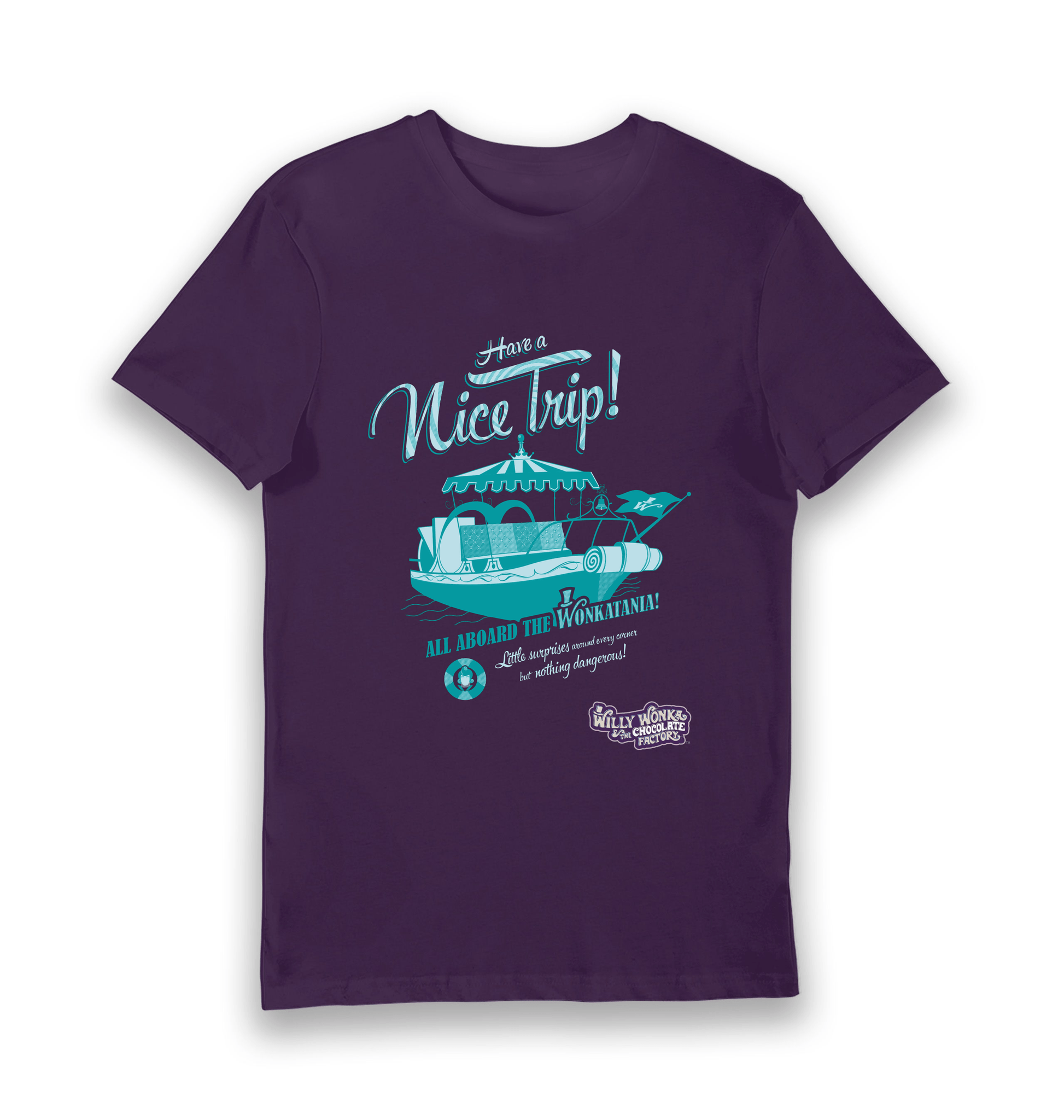 T-shirt adulte Willy Wonka Have A Nice Trip