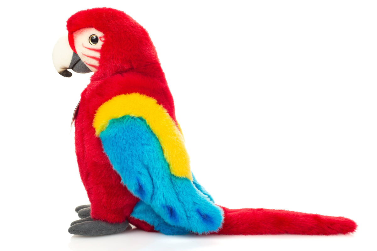 Red Macaw Plush Toy