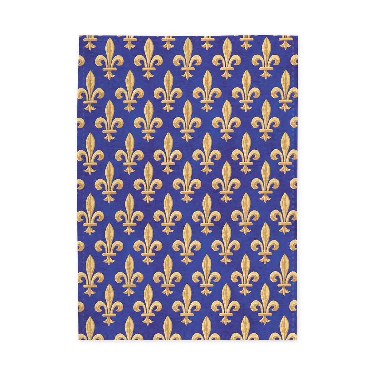 Fleur de Lys Tea Towel
