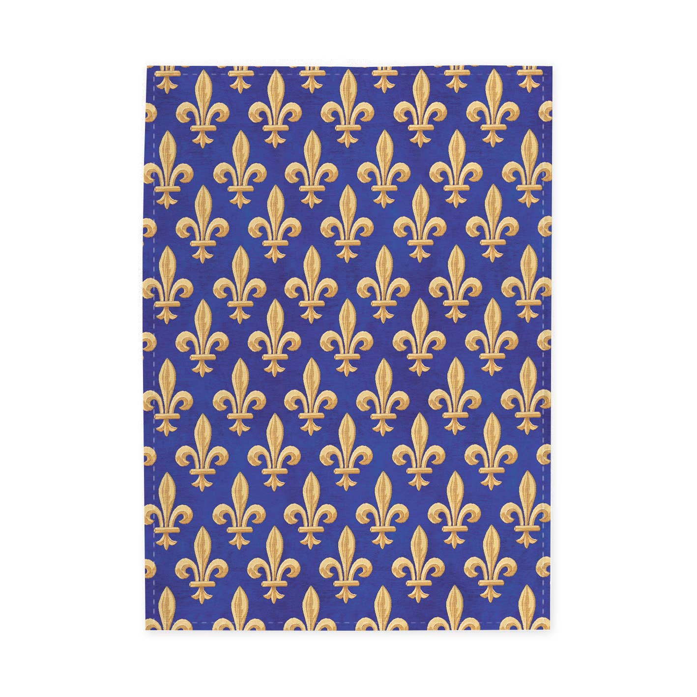 Fleur de Lys Tea Towel