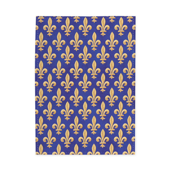 Fleur de Lys Tea Towel