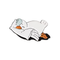 Pin’s Canard Blanc Endormi