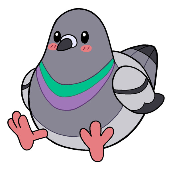 Peluche Mini Squishable – Pigeon