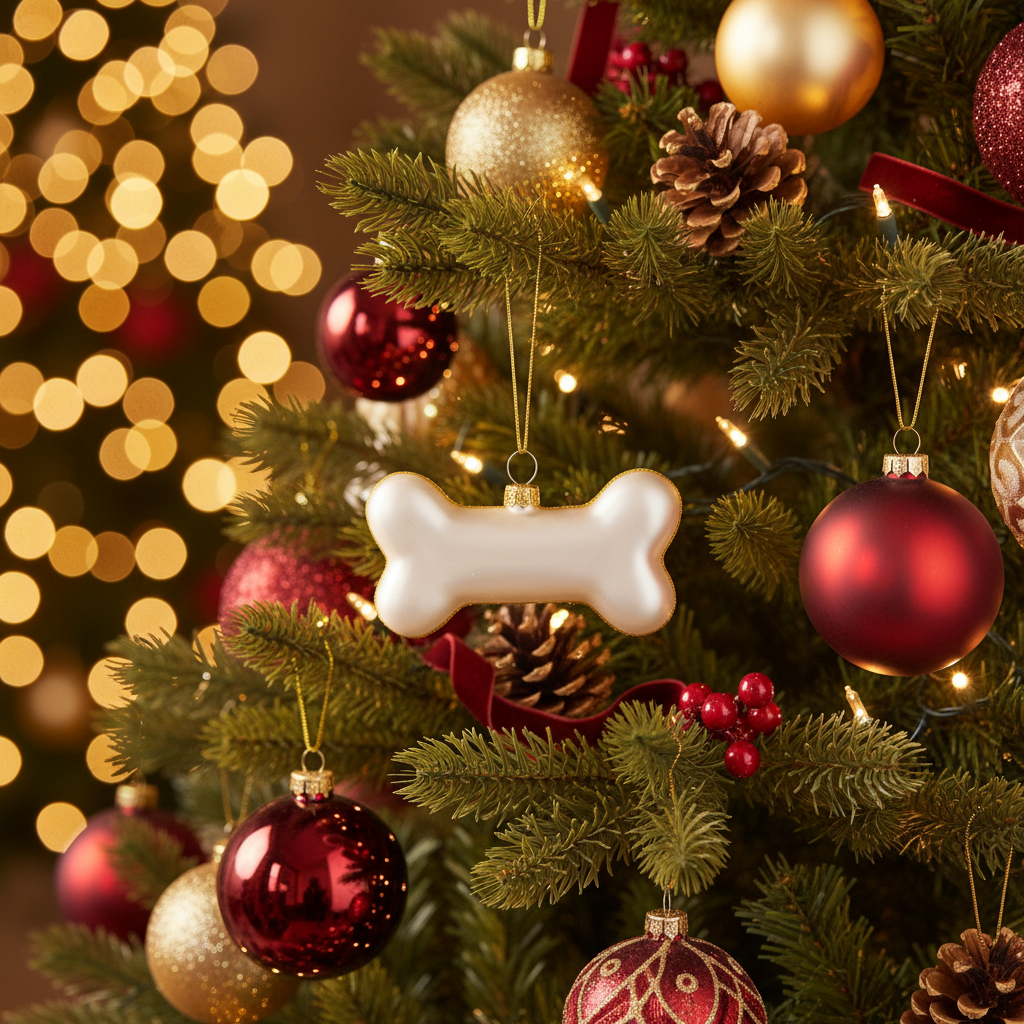 Kerstbal “Hondenbot”