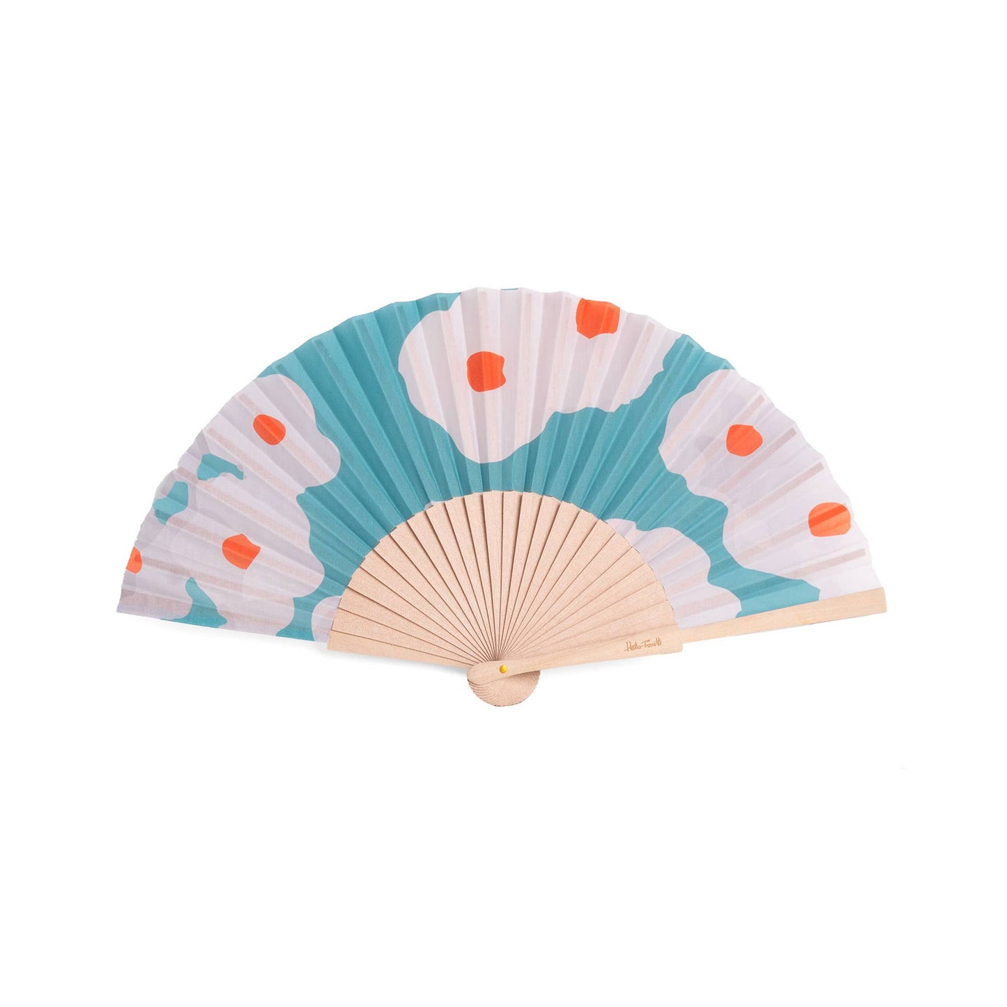 Ventilateur Vert Floral Helio Ferretti Vue 1