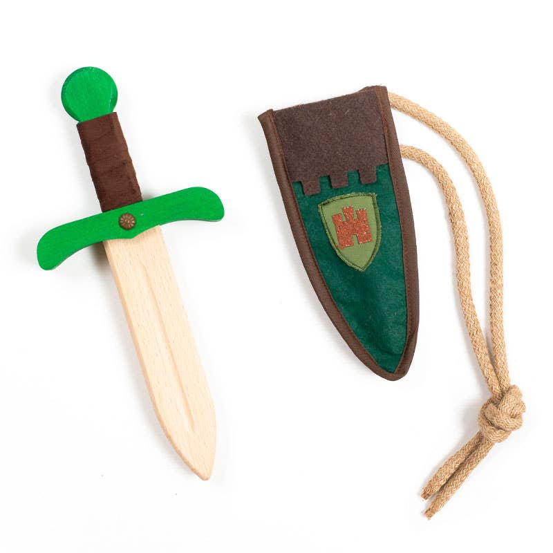 Kamelot Dagger + Brown/Green Sheath
