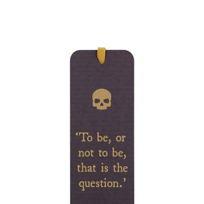 Shakespeare Hamlet paper bookmark