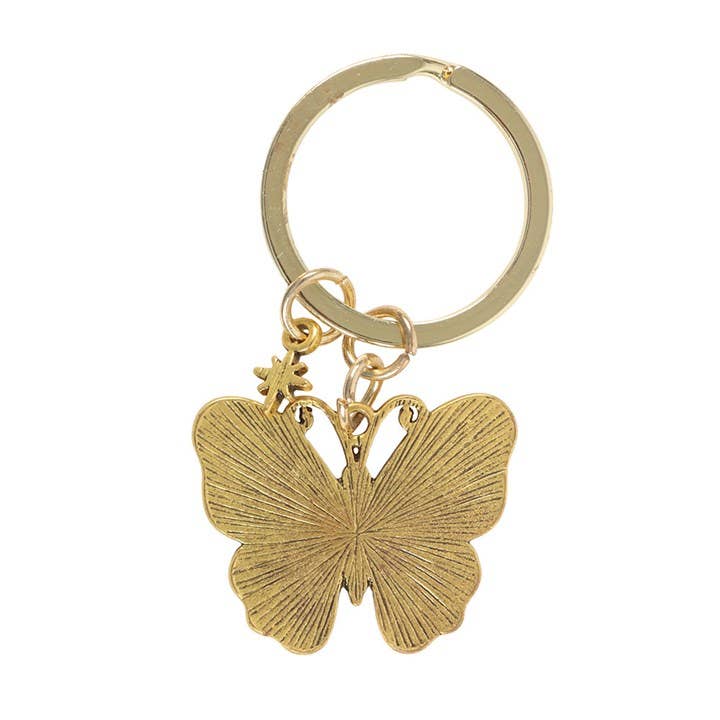 Luna Butterfly Keychain