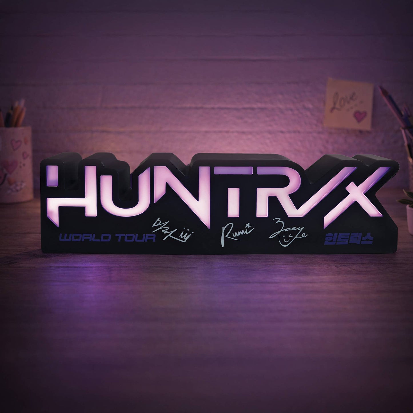 KPop Demon Hunters - Table Lamp - Huntr/x