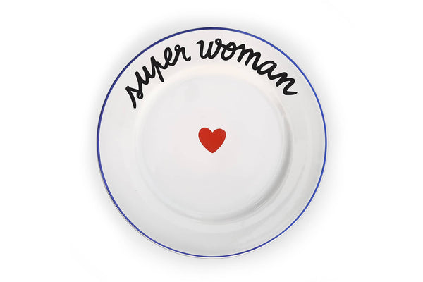 The Family's Having a Blast - Super Woman Plate