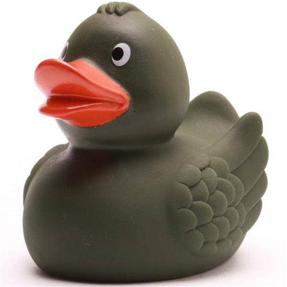 Duck with wings, olive green