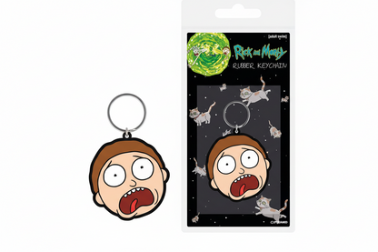 Rick and Morty Keychain - Terrified Morty