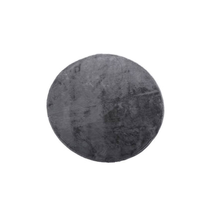 Tapis rond Gris Koala