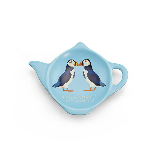 Porte-sachets de thé RSPB - macareux bleu