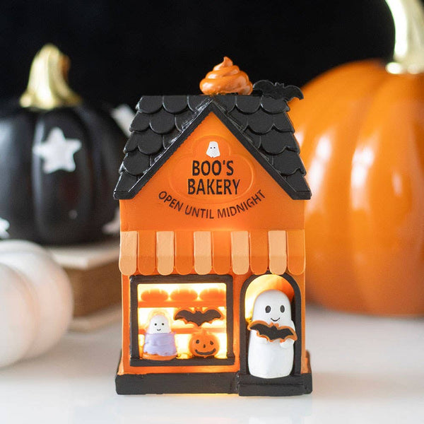 Halloween LED Lighted Decoration "Boo's Bakery"