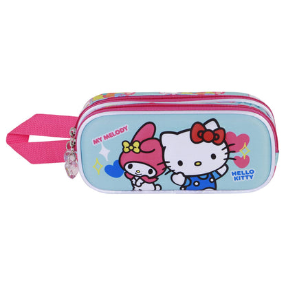 Sanrio Hello Kitty Friendship-Trousse 3D Double