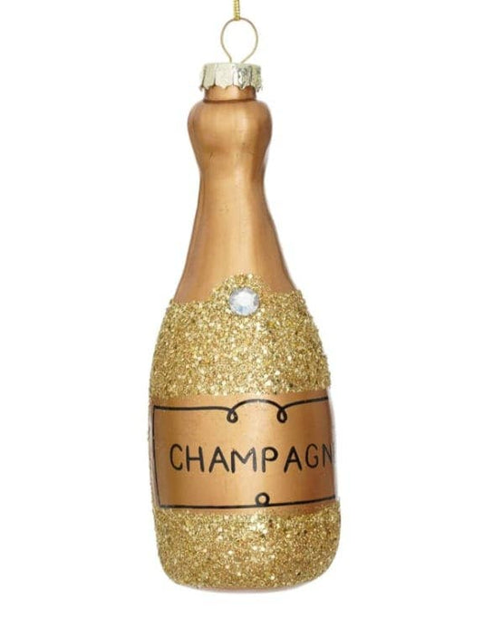 Hanging decoration Champagne bottle