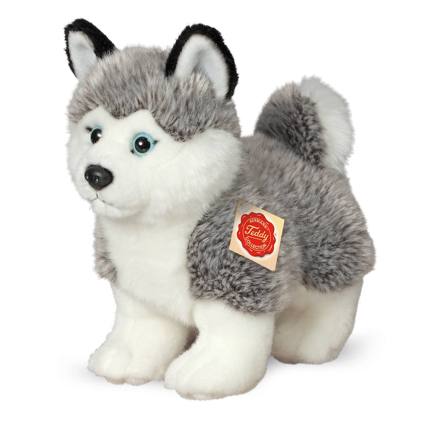 Standing Husky Plush Toy