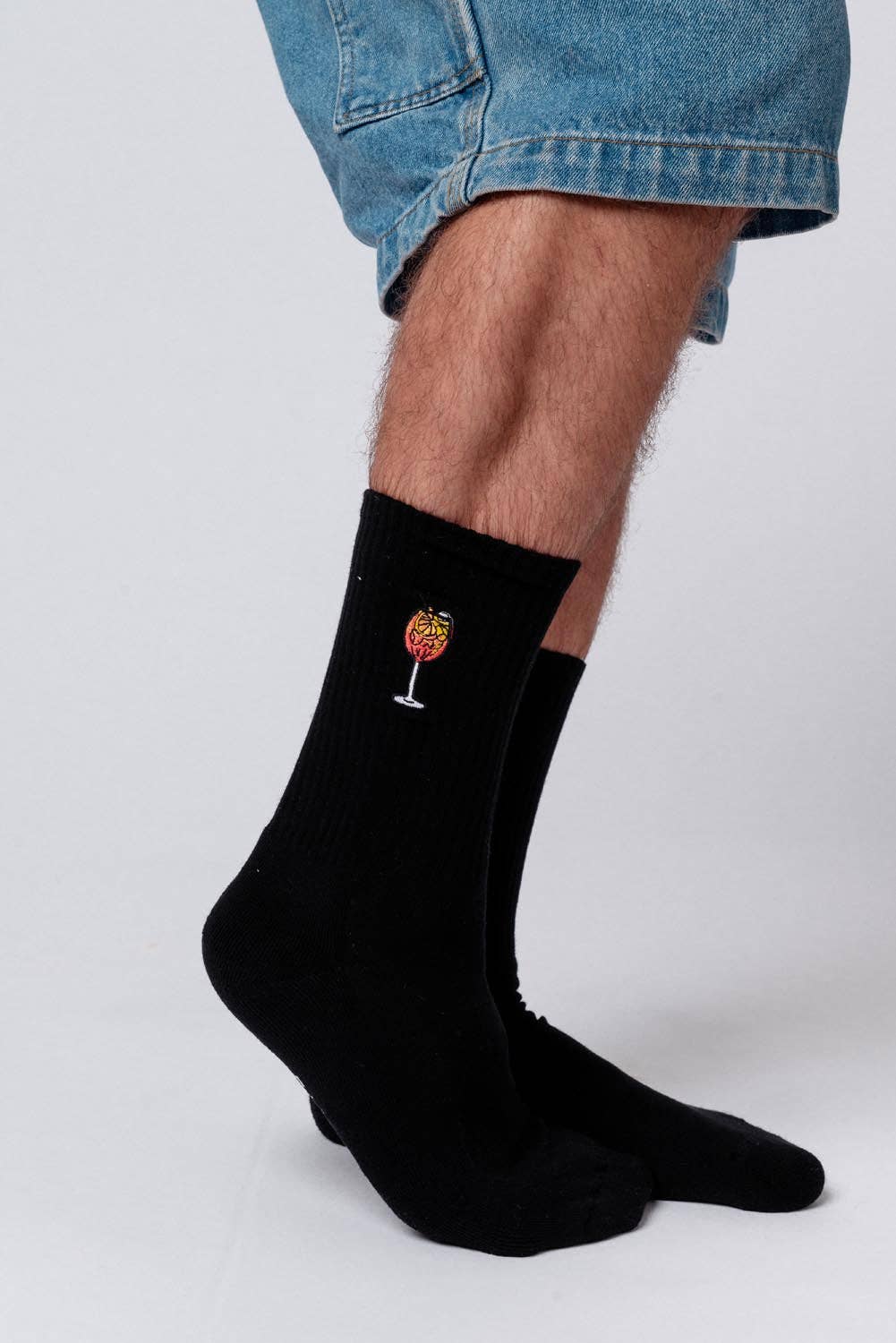 Spritz Embroidered Socks