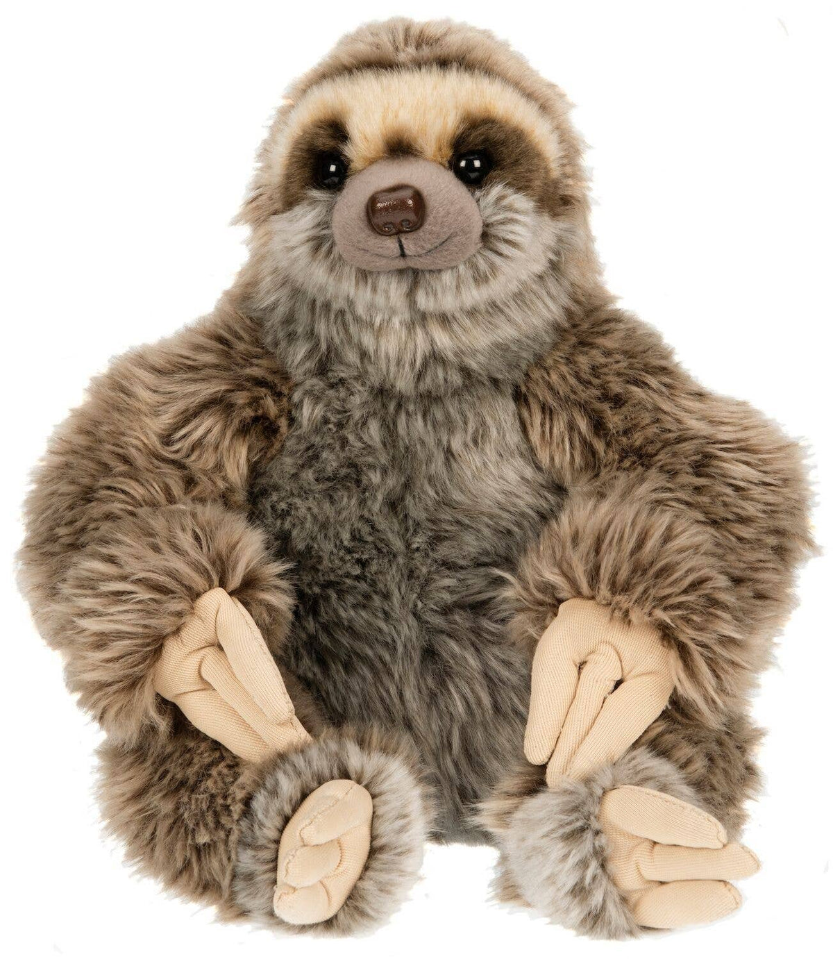 Sitting sloth plush