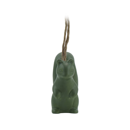 Hangende decoratie - Groene eekhoorn