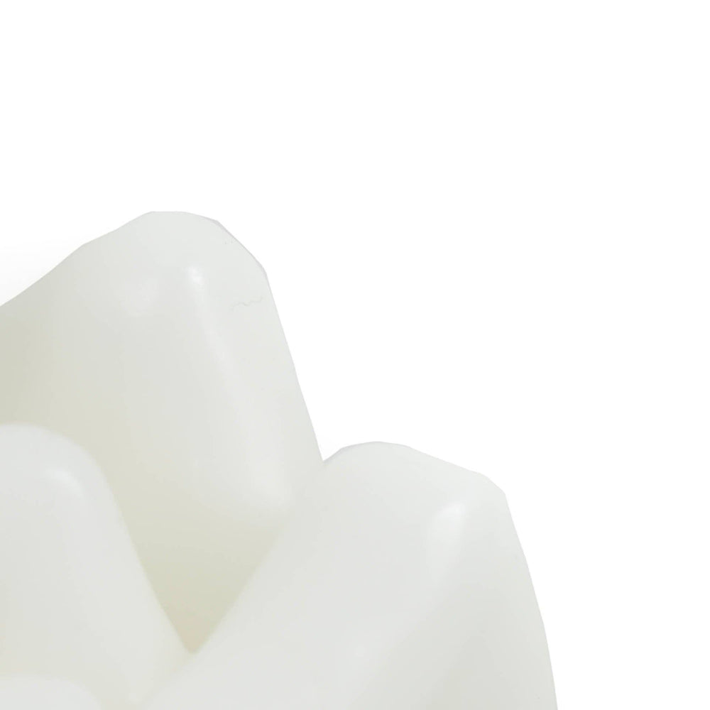 Bougie - Doigt d'Honneur - Cire - Blanc - 310 grammes - 10x9x17 cm