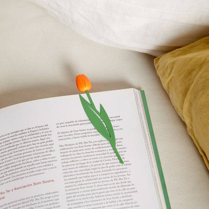 Marque-page Tulipe Orange