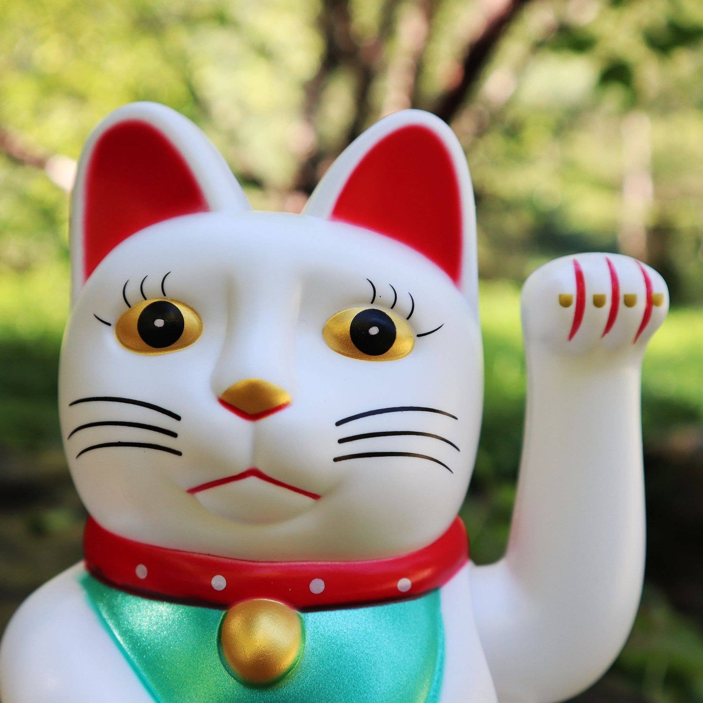 Lucky white cat 15cm
